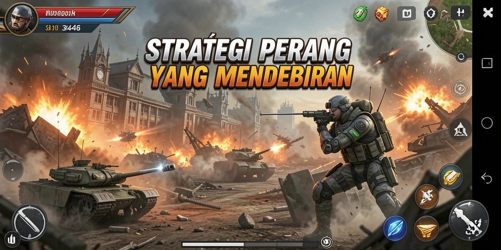Gameplay mengasyikkan dengan strategi yang mendalam.