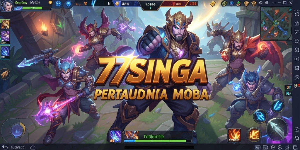 Tangkapan layar gameplay 77SINGA yang mendebarkan.