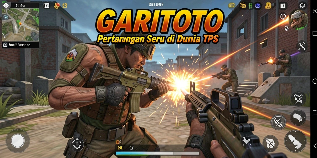Gameplay seru GARITOTO dengan aksi TPS yang menarik.