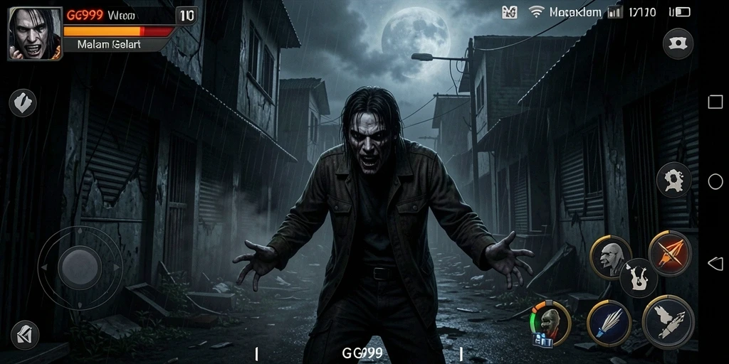 Tangkapan layar menampilkan gameplay Horror yang mendebarkan.