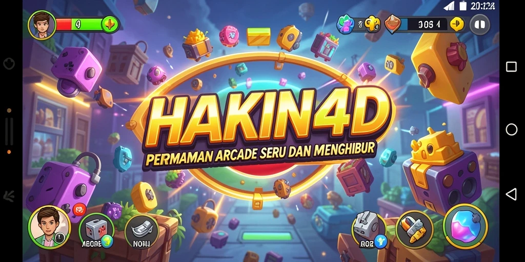 Tampilan gameplay HAKIN4D yang menarik dan penuh aksi.