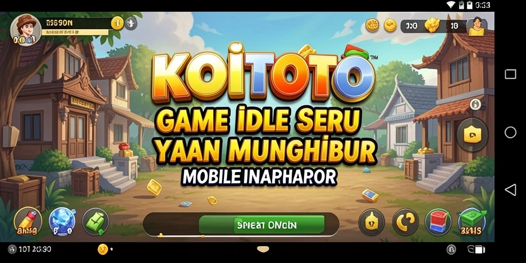 Screenshot gameplay KOITOTO yang menunjukkan momen-momen seru dalam bermain Idle.