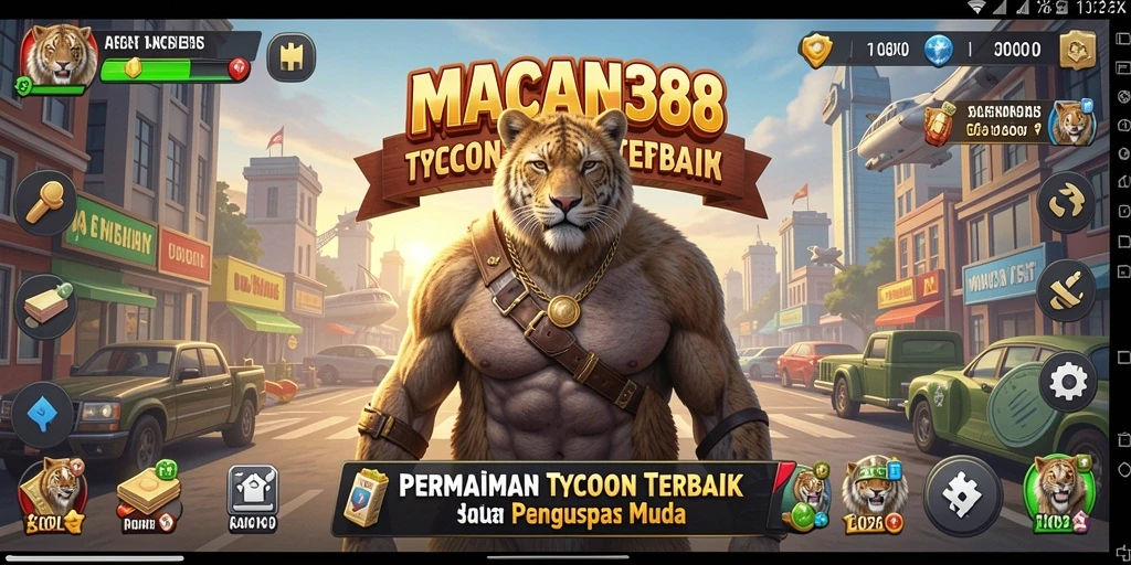 Tampilan gameplay Tycoon yang menantang dan interaktif.