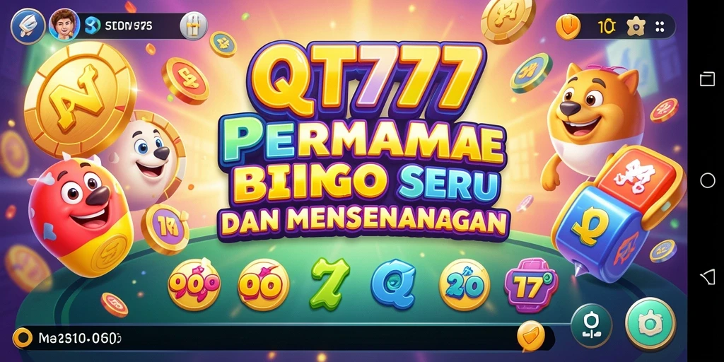 Tampilan gameplay Bingo yang mengasyikkan dan interaktif.