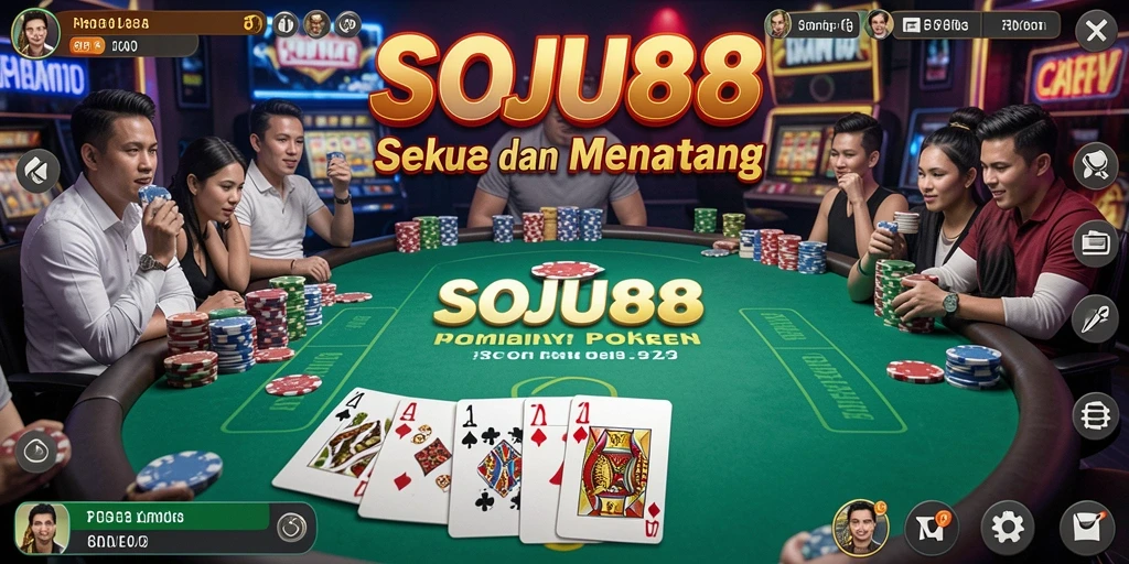 Tampilan gameplay seru dengan pemain aktif di SOJU88.